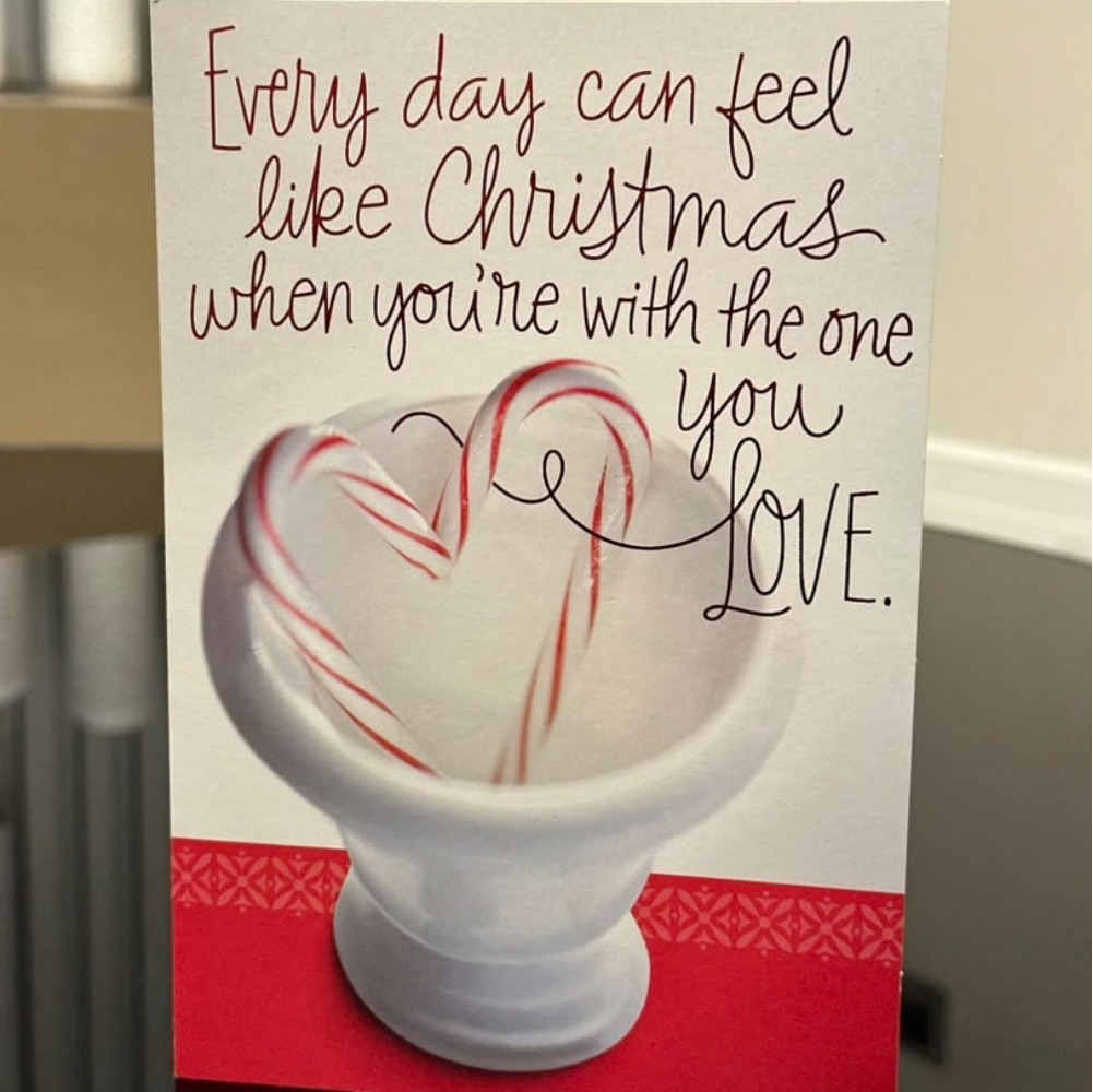 Romantic Christmas Card