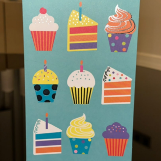 Assorted Cakes Card