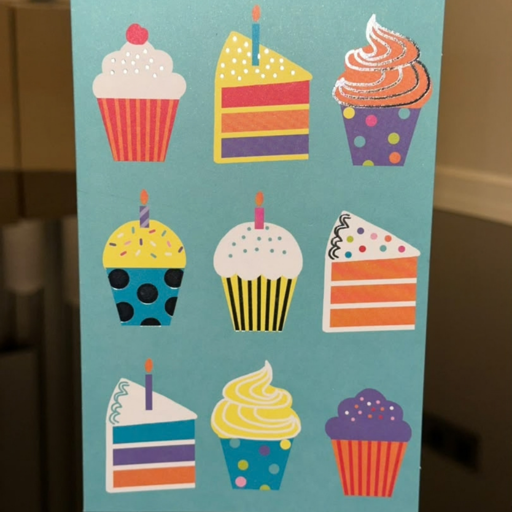 Assorted Cakes Card