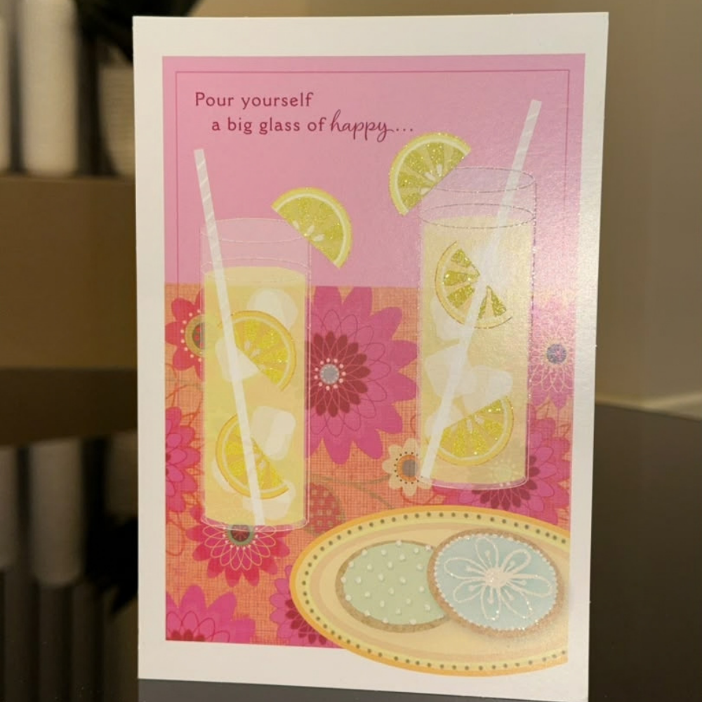 Lemonade Glasses Card