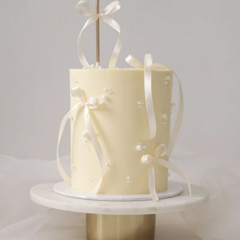 8" Whipped Cream Cake- 3 Layers (Chiffon Vanilla, Chocolate, & Redvelvet)